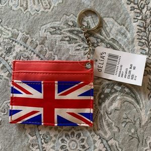 🇬🇧British Flag Keychain Card Holder Wallet❤️